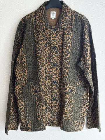 [ 새상품급 ] 사우스2 웨스트8 레오파드 무늬 커버올 S 네펜데스