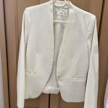 MNG 화이트 블레이저 XS