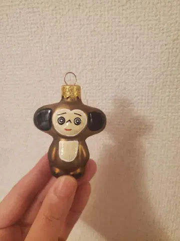 크리스마스 제브라 사슴 오너먼트 빈티지