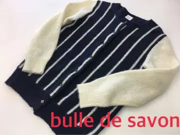 bulle de savon 뷔르데사봉 알파카 80% 가디건