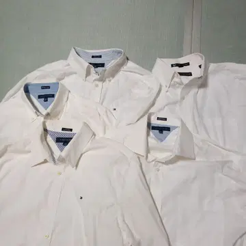 타미힐피거 화이트 셔츠 5매 세트