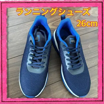에어쿠션 네이비/블루 러닝화 26cm