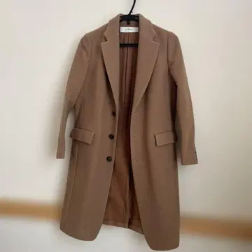베이지 체스터 코트