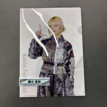 사쿠라자카46 후지요시 카린 클리어 파일 케이블 클립