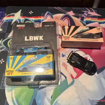 이득? MINI GT LBWK 람보르기니 아 벤타도르 2대 세트