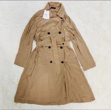 새상품 23ss 띠어리 트렌치코트 DBL BR TRENCH 베이지