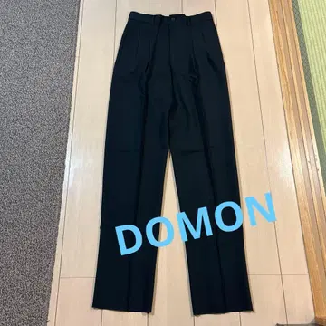 DOMON 도몬 슬랙스 M 블랙 미사용 모 100%