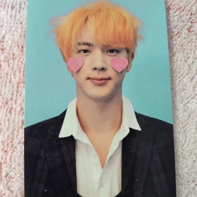 bts 방탄 석진 포카 앤써