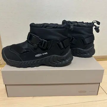 KEEN x HYKE / 킨 x 하이크 숏부츠 블랙 23.5cm