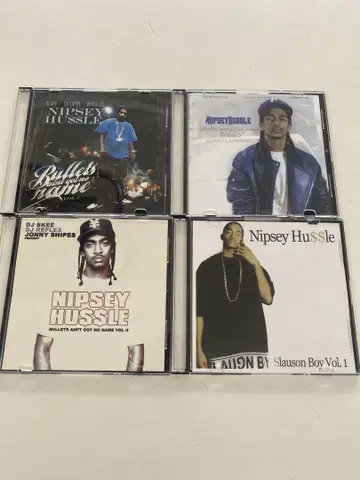 g-rap Nipsey Hussle CD 4장 세트