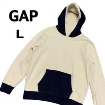 GAP 갭 후드티 바이컬러 풀오버 후디 L 사이즈