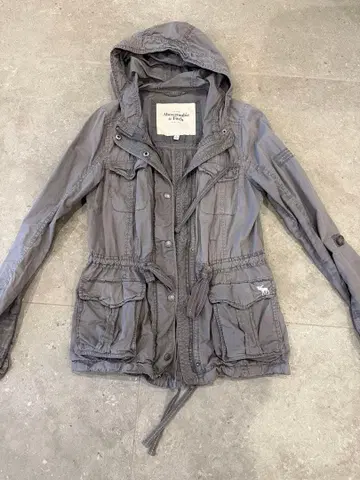 Abercrombie & Fitch 밀리터리 자켓 S 사이즈 그레이
