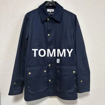 TOMMY 네이비 커버올 자켓 L 사이즈