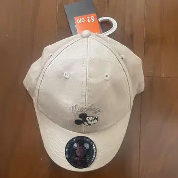 미키 마우스 베이지 캡 52cm