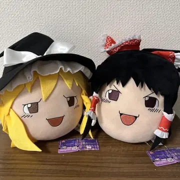 동방Project 천천히 가세요!!! BIG 봉제 인형 레이무 마리사