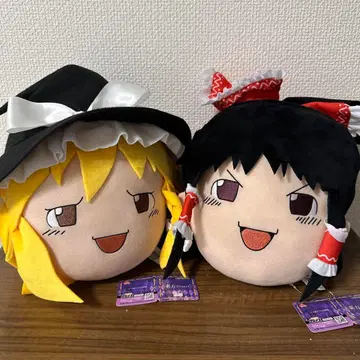 동방Project 천천히 가세요!!! BIG 봉제 인형 레이무 마리사