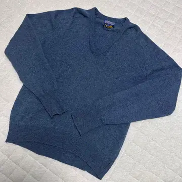 70년대 PENDLETON USA제 네이비 V넥 스웨터 L