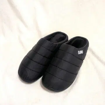 [컨디션 최상] SUBU 사이즈 3 28cm 29cm 블랙 샌들 슬리퍼
