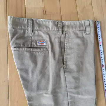 Dickies 베이지 슬림핏 치노 팬츠 w30
