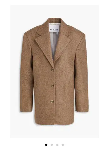 REMAIN 브라운 테일러드 자켓