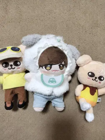 승민 봉제 인형 공식 세트