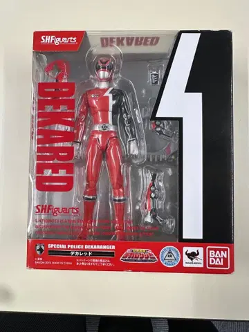 [ 미개봉 새상품 ] 특수전대 데카레인저 S.H.Figuarts 빅레드