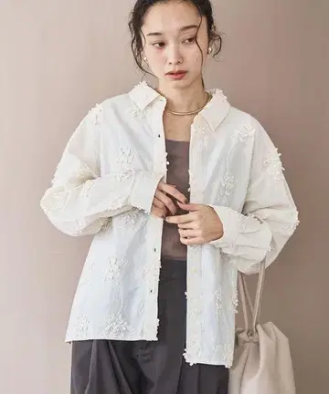coen 자수 셔츠