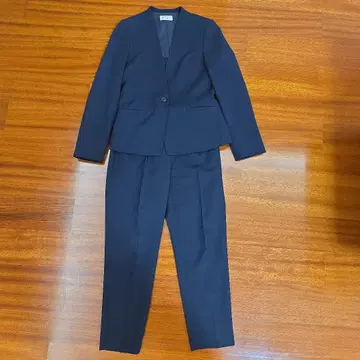 PLST 네이비 팬츠 셋업 S