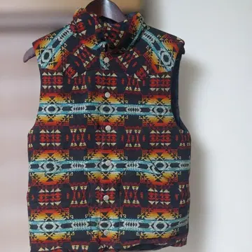 Pendleton x BEAMS 다운 베스트 S