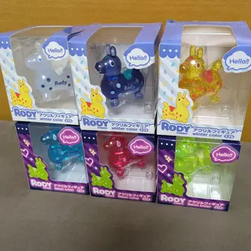 Rody 아크릴 피규어 winter color Neon color