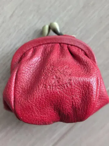 IL BISONTE 레드 코인 케이스