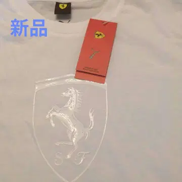 새상품 XL 푸마 x 페라리 화이트