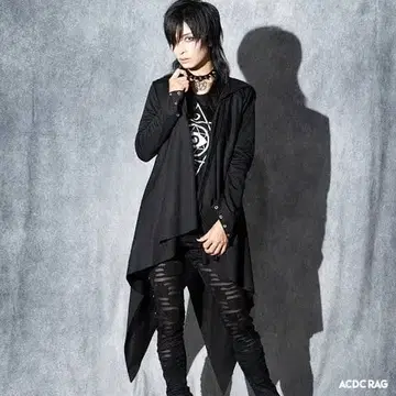 택 포함 새상품 ACDC Rag 명암 드레이프 코트