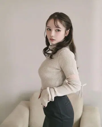 andmary ayla knit ribbon tops