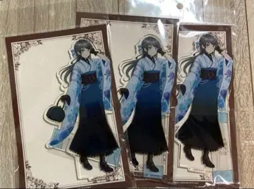 청춘 돼지는 사쿠라지마 마이 아크릴 스탠드 x 3