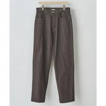 AURALEE HARD TWIST DENIM WIDE PANTS