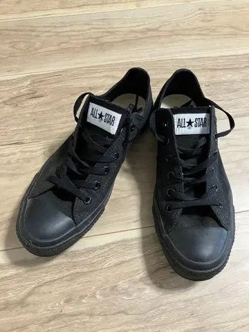 CONVERSE ALL STAR 블랙 스니커즈 US8 26.5