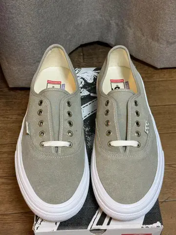 반스 스케이트 오센틱 팝 쿠쉬 랩드 포그 29cm