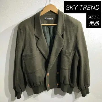 SKY TREND 여성용 코트 구제 의류 vintage