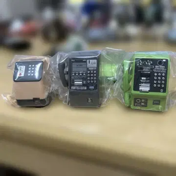 공중전화 가챠 컬렉션 3개 세트
