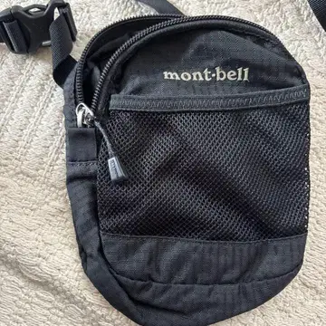 mont-bell 블랙 숄더백