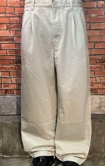 USA 구제 의류 GAP 치노 팬츠 와이드 배기 Y2K 노움코어 워크