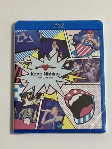 미개봉 새상품 니시노 카나 with LOVE tour Blu-ray