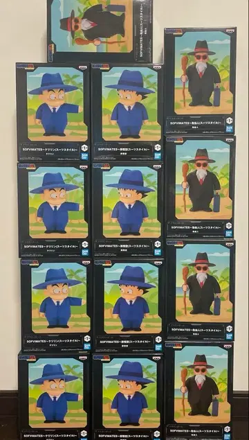 드래곤볼 SOFVIMATES 손오공 크리 린 카메센닌 수트 스타일