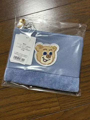미개봉 새상품*페이러 올드 테디 와펜 파우치 라이트 블루