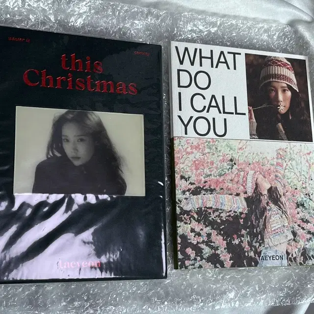 태연 앨범 일괄 This Christmas 앨범 What do I cal