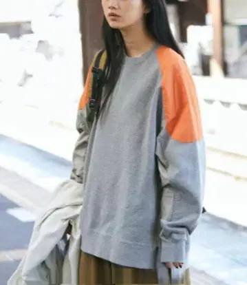 nagonstans 패치워크 맨투맨 정가 2만 6400엔