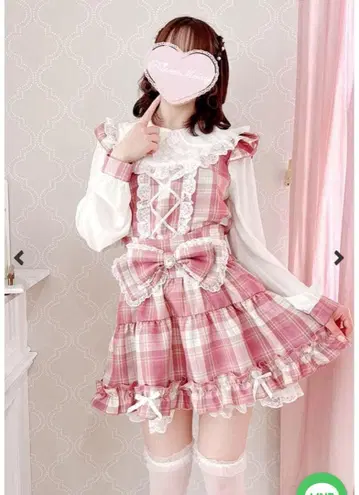 Princess Melody 블라우스 치마바지 세트 지뢰계 양산형