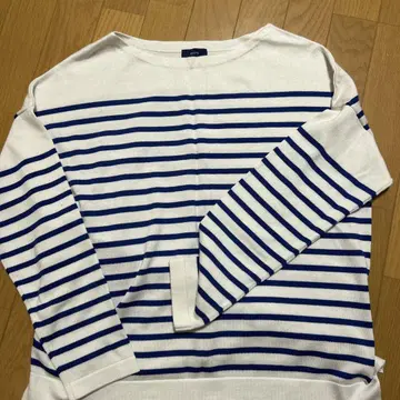 SHIPS 스트라이프 긴팔 티셔츠