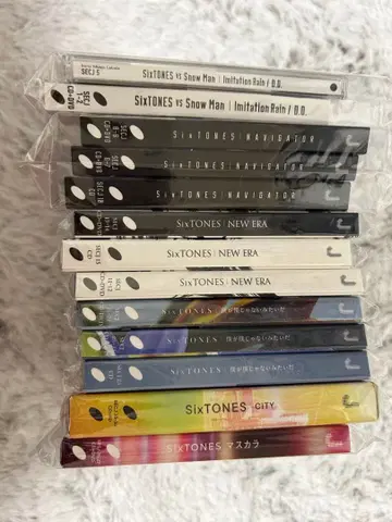 SixTONES CD 묶음 판매
